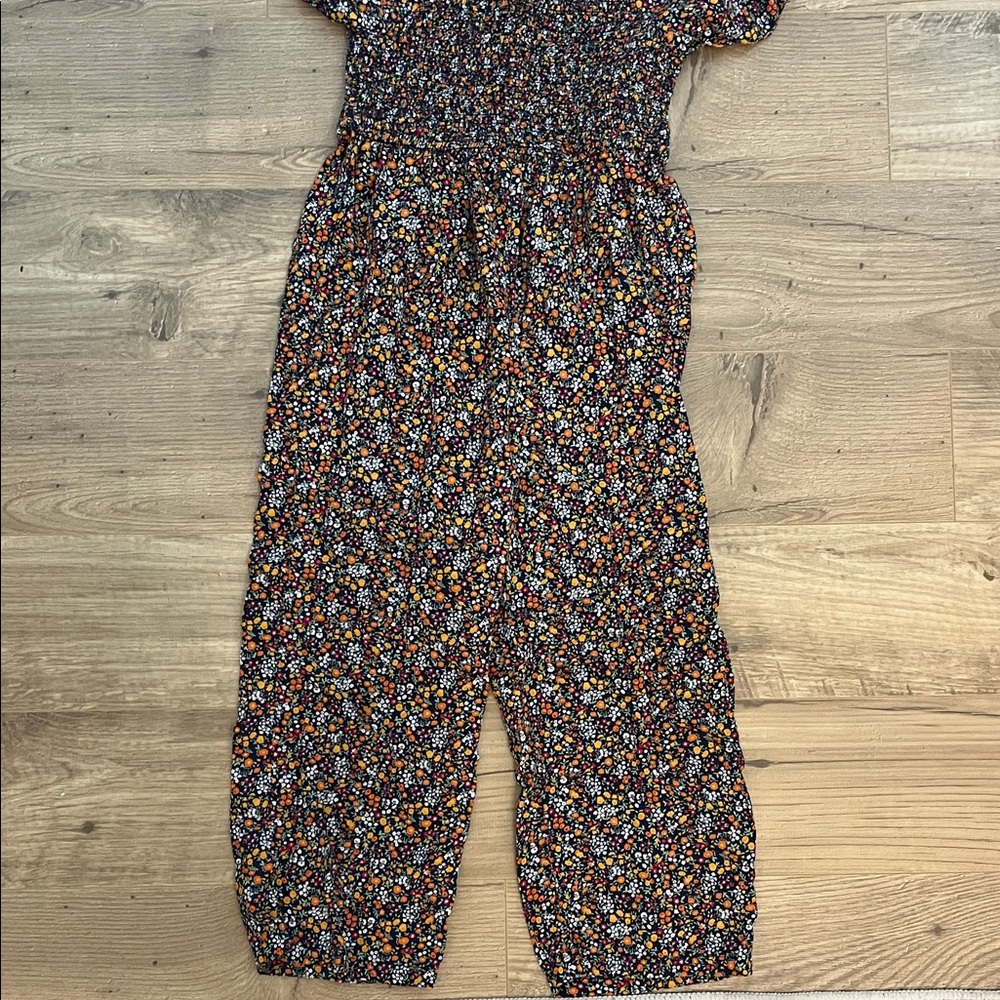 Crewcuts Floral Jumpsuit with Multicolor Design - Picture 5 of 7